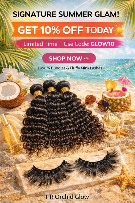 💋 She Didn’t Change… She Just Started Wearing Better Hair & Lashes - PR Orchid Glow